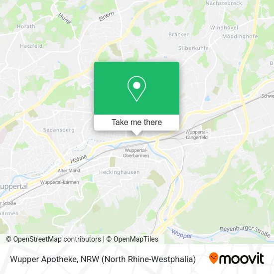 Wupper Apotheke map