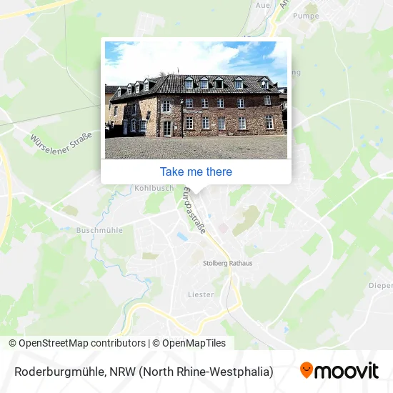 Roderburgmühle map