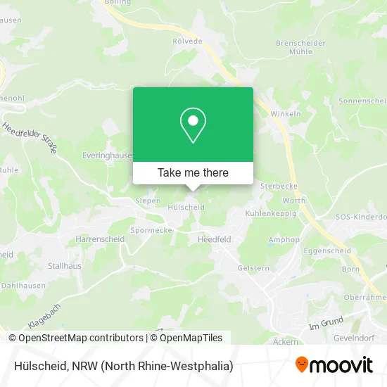 Карта Hülscheid