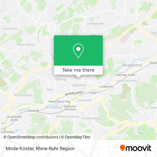 Mode Koster map