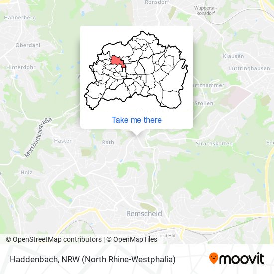 Haddenbach map