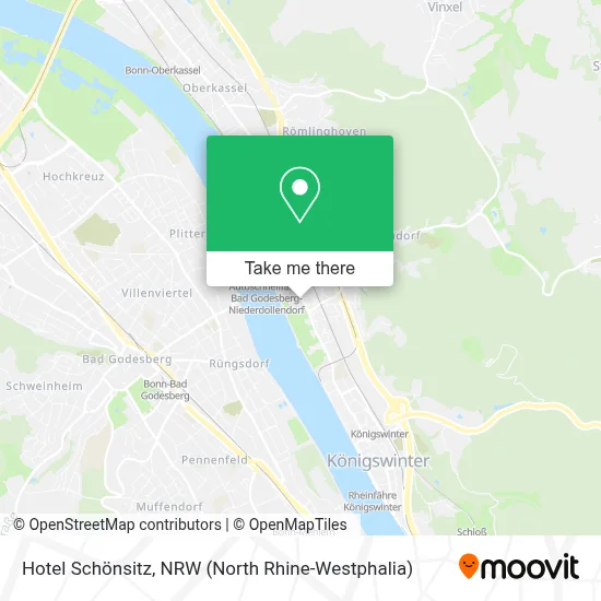 Hotel Schönsitz map