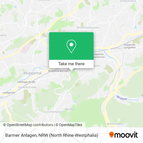 Карта Barmer Anlagen