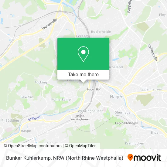 Bunker Kuhlerkamp map