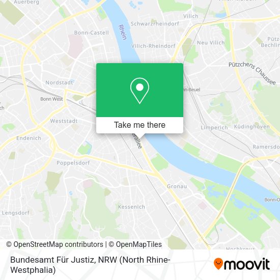 Bundesamt Für Justiz map