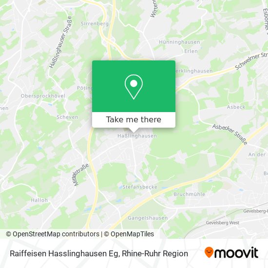 Карта Raiffeisen Hasslinghausen Eg