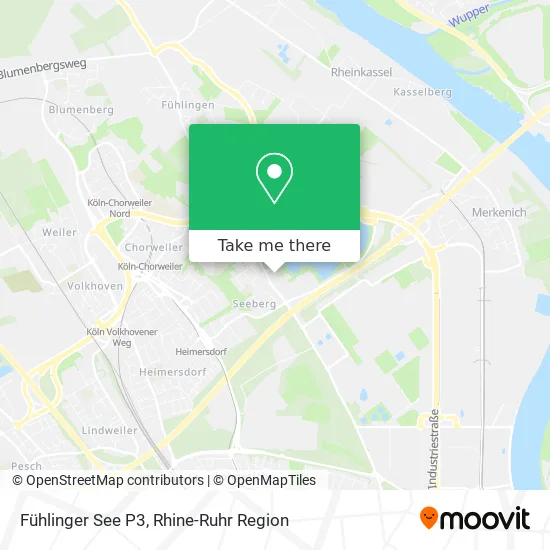 Карта Fühlinger See P3