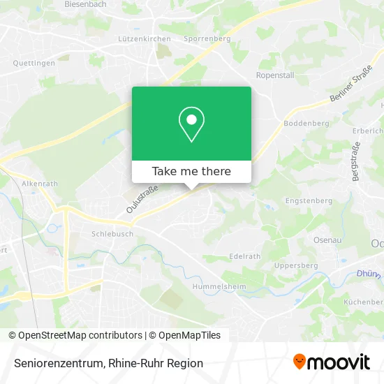 Карта Seniorenzentrum