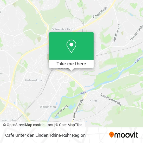 Карта Café Unter den Linden