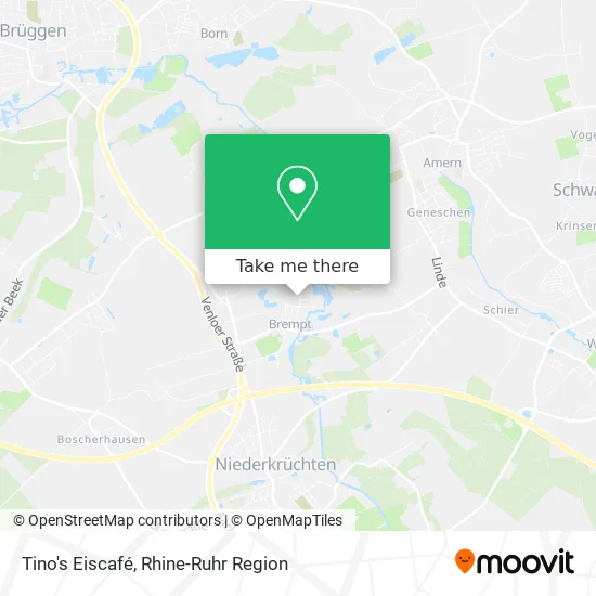 Карта Tino's Eiscafé