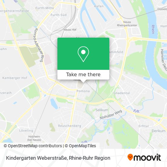 Kindergarten Weberstraße map