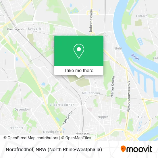 Nordfriedhof map