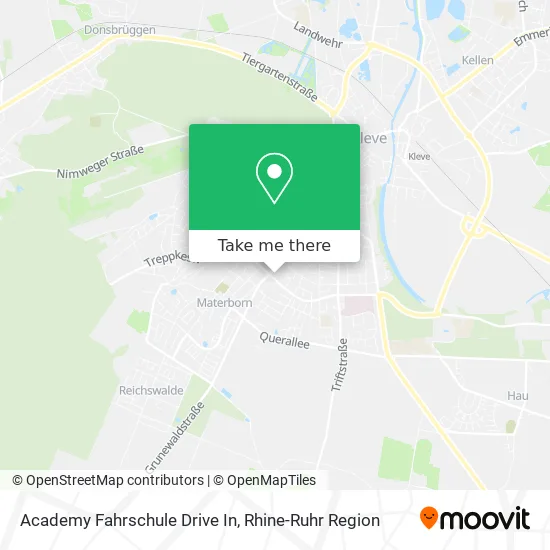 Карта Academy Fahrschule Drive In
