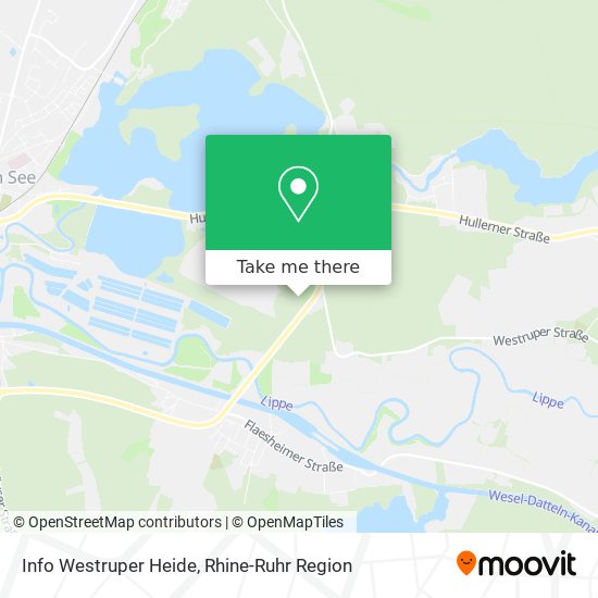 Info Westruper Heide map