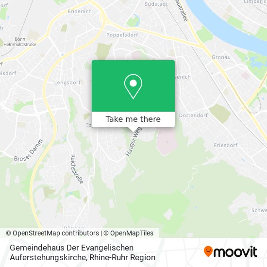 Gemeindehaus Der Evangelischen Auferstehungskirche map