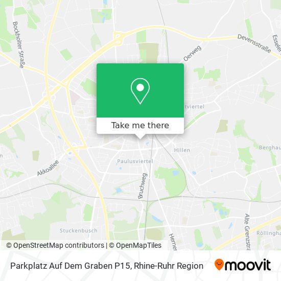 Parkplatz Auf Dem Graben P15 map
