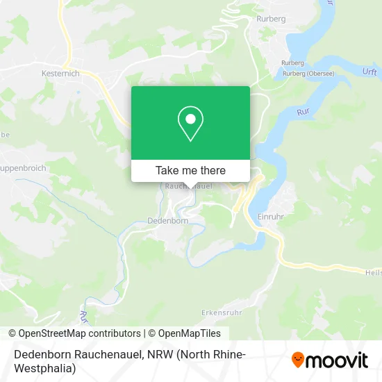 Карта Dedenborn Rauchenauel