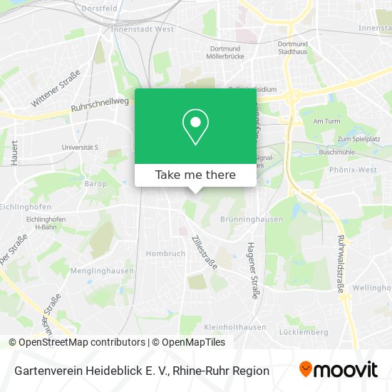 Gartenverein Heideblick E. V. map