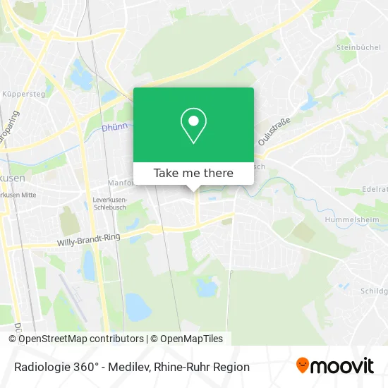 Radiologie 360° - Medilev map