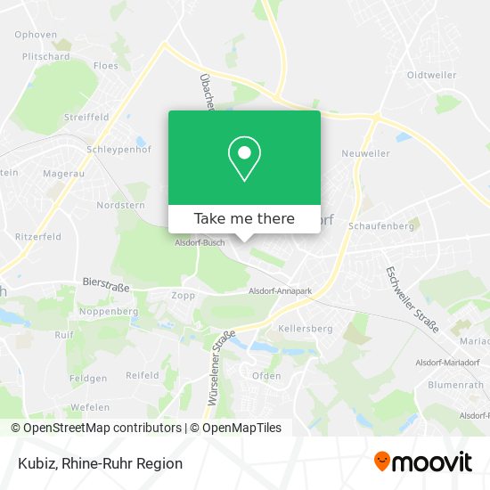 Kubiz map