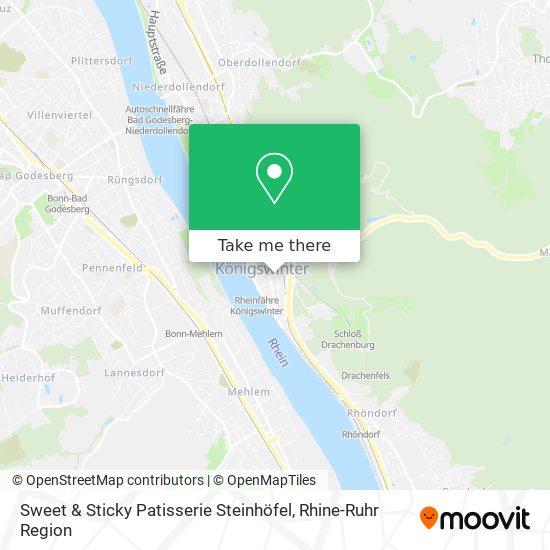 Sweet & Sticky Patisserie Steinhöfel map