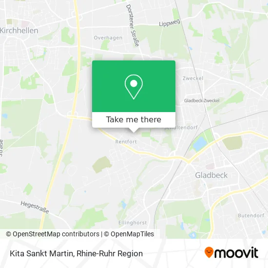 Карта Kita Sankt Martin