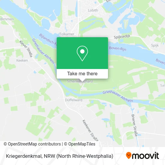 Карта Kriegerdenkmal