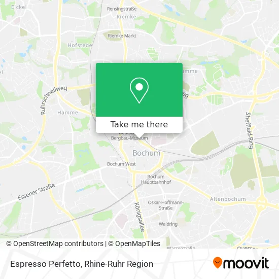 Карта Espresso Perfetto