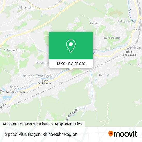 Space Plus Hagen map