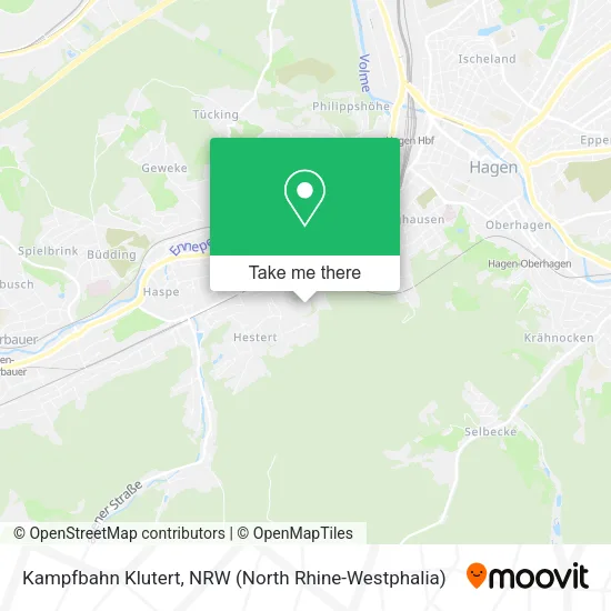 Карта Kampfbahn Klutert