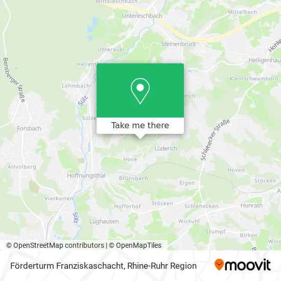 Карта Förderturm Franziskaschacht