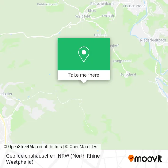 Карта Gebildeichshäuschen