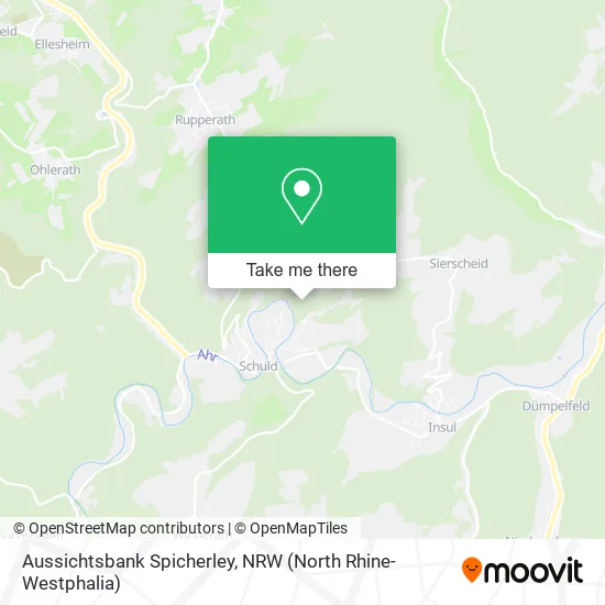 Карта Aussichtsbank Spicherley