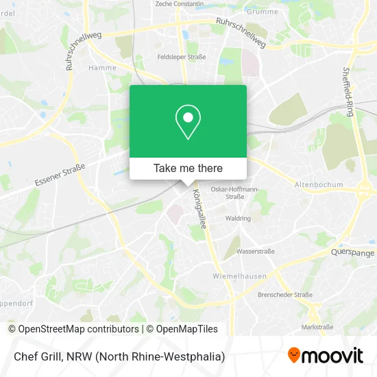 Карта Chef Grill