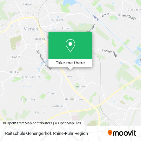 Reitschule Genengerhof map