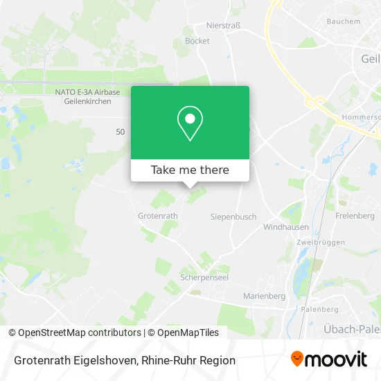 Карта Grotenrath Eigelshoven