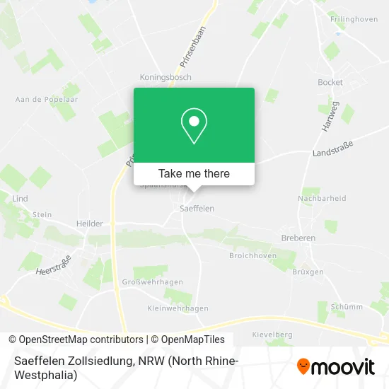 Карта Saeffelen Zollsiedlung