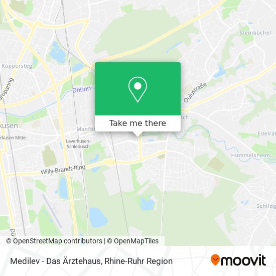 Medilev - Das Ärztehaus map