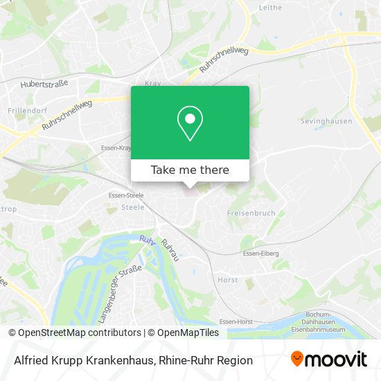 Alfried Krupp Krankenhaus map