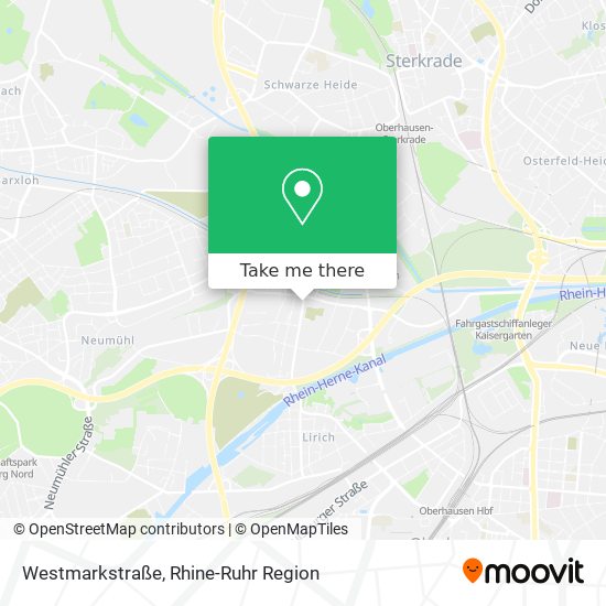 Westmarkstraße map