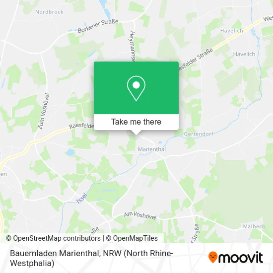 Карта Bauernladen Marienthal