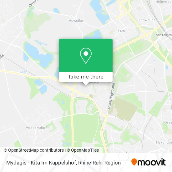 Карта Mydagis - Kita Im Kappelshof