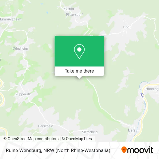 Карта Ruine Wensburg