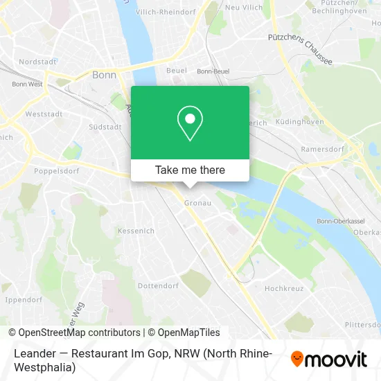 Leander — Restaurant Im Gop map