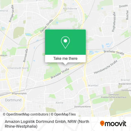 Карта Amazon Logistik Dortmund Gmbh