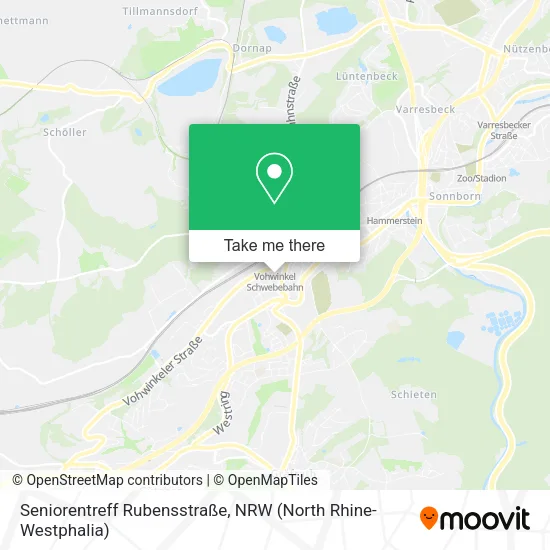 Карта Seniorentreff Rubensstraße