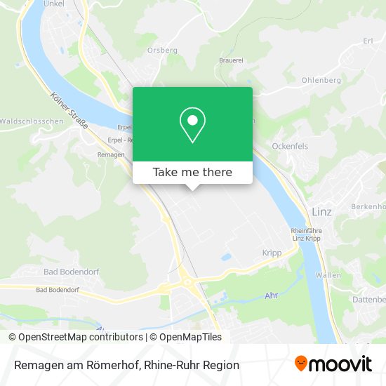 Remagen am Römerhof map