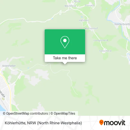 Köhlerhütte map