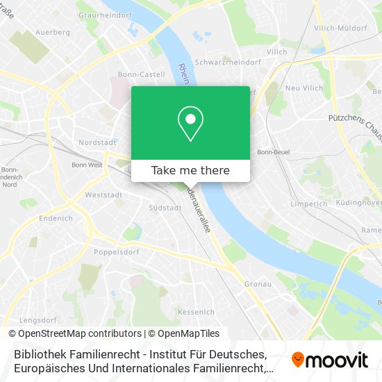 Bibliothek Familienrecht - Institut Für Deutsches, Europäisches Und Internationales Familienrecht map