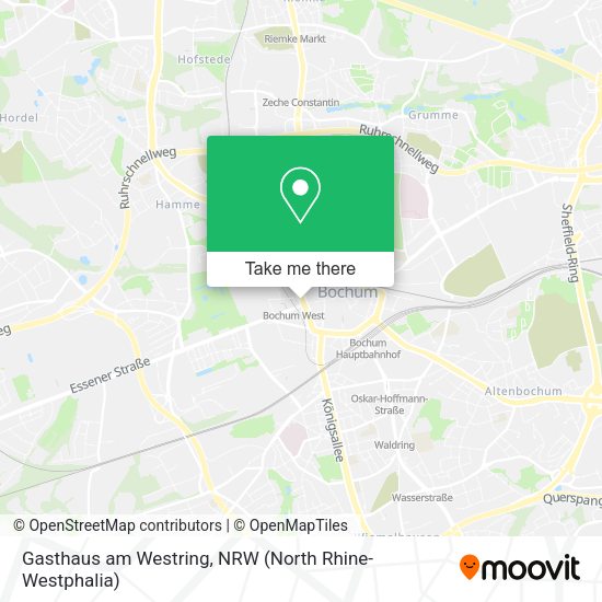 Карта Gasthaus am Westring